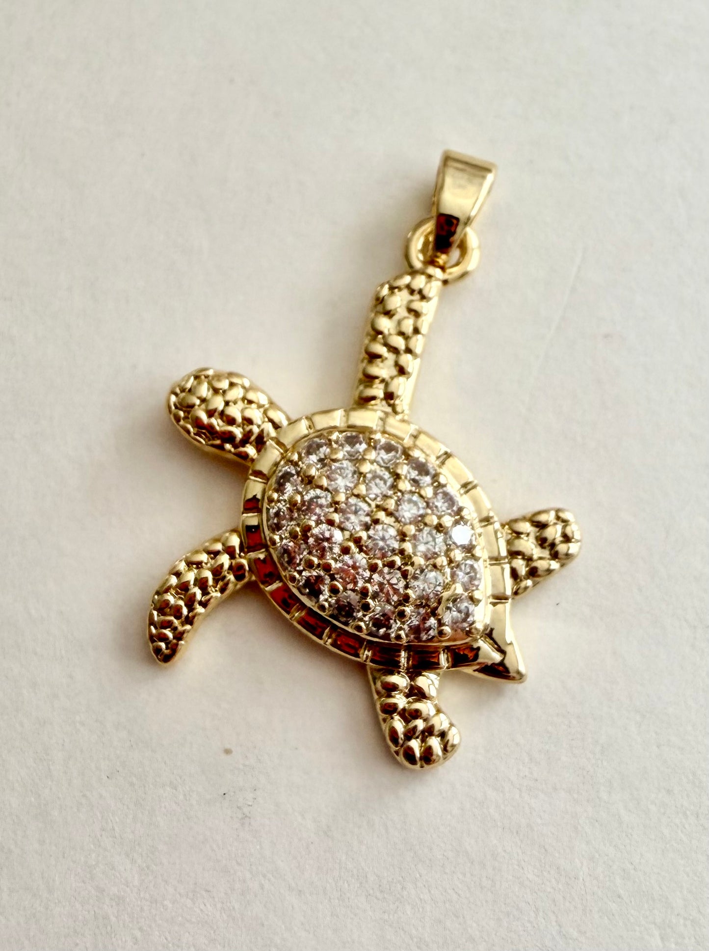Sparkle Sea Turtle Charm