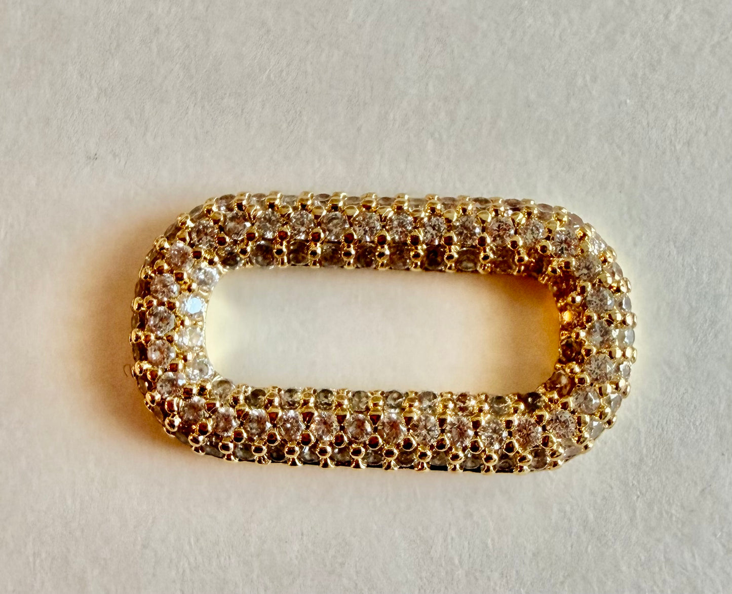 Closed Rectangle Carabiner Charm