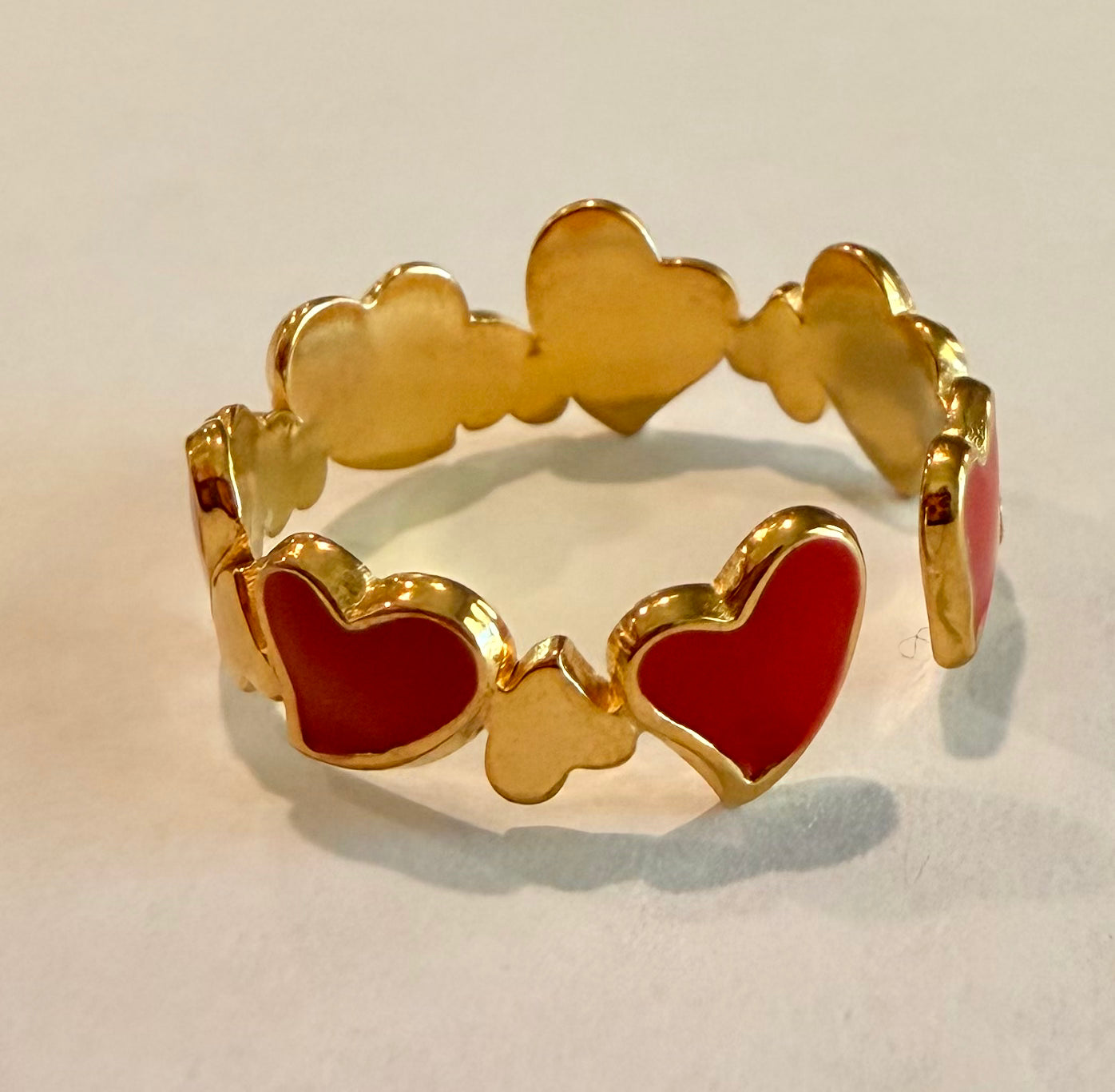 Connecting Hearts Ring