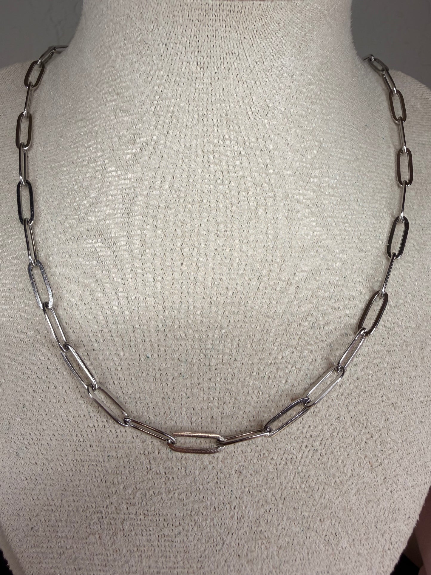 Paperclip Chain Necklace