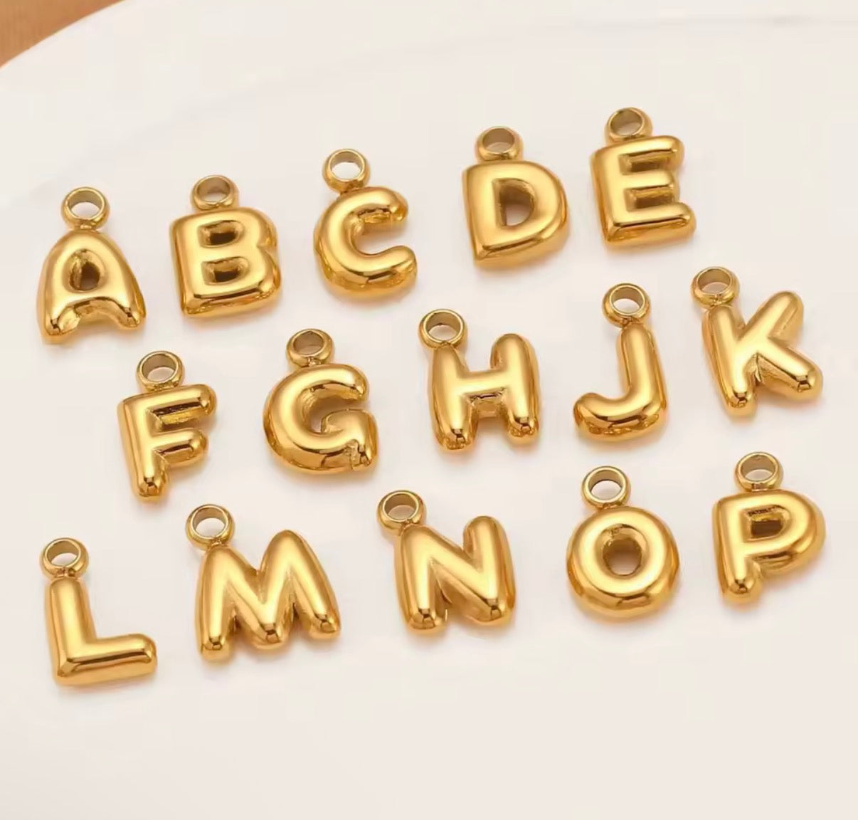 Letter & Number Charms