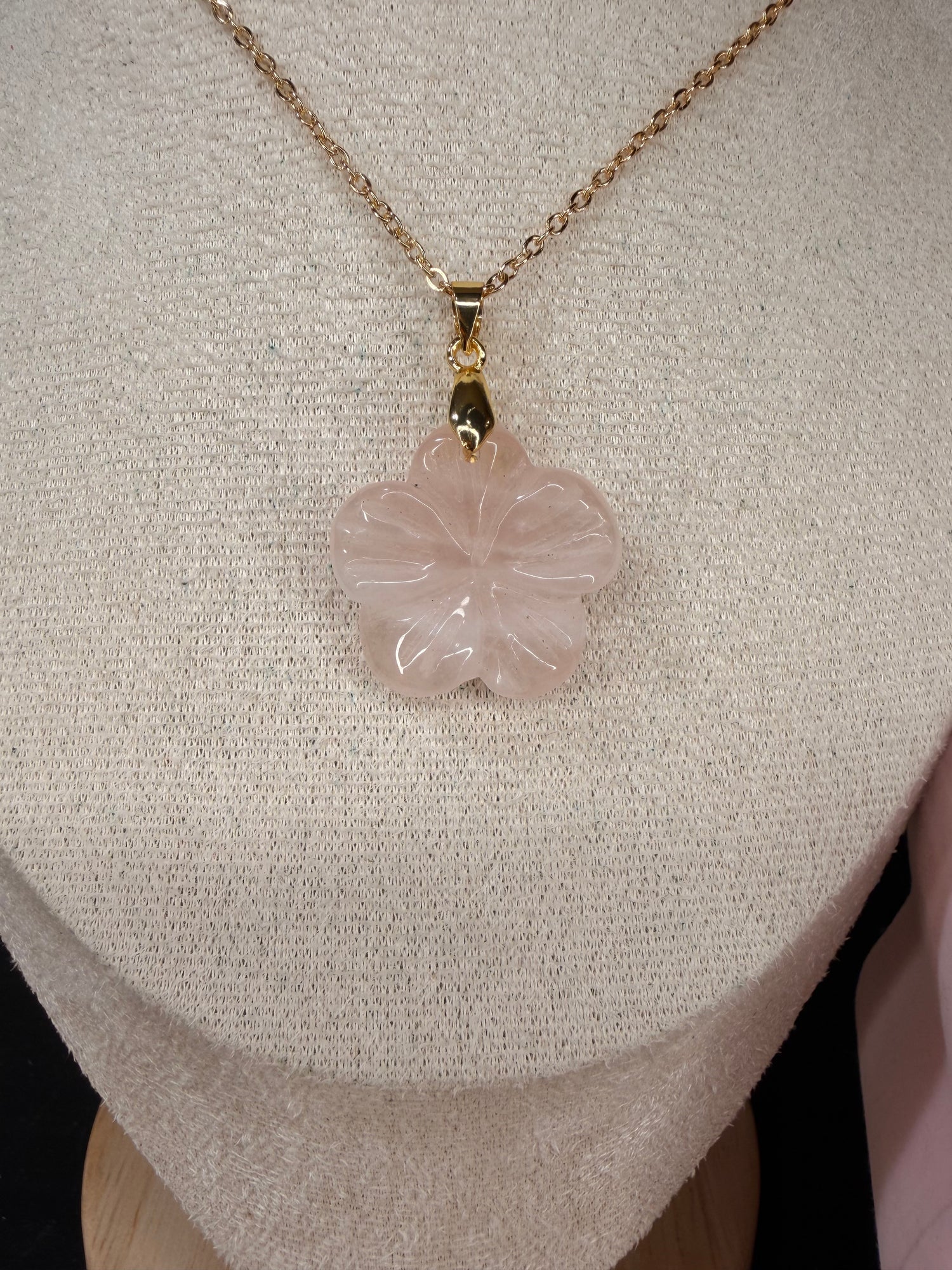 Carved Crystal Stone Charms