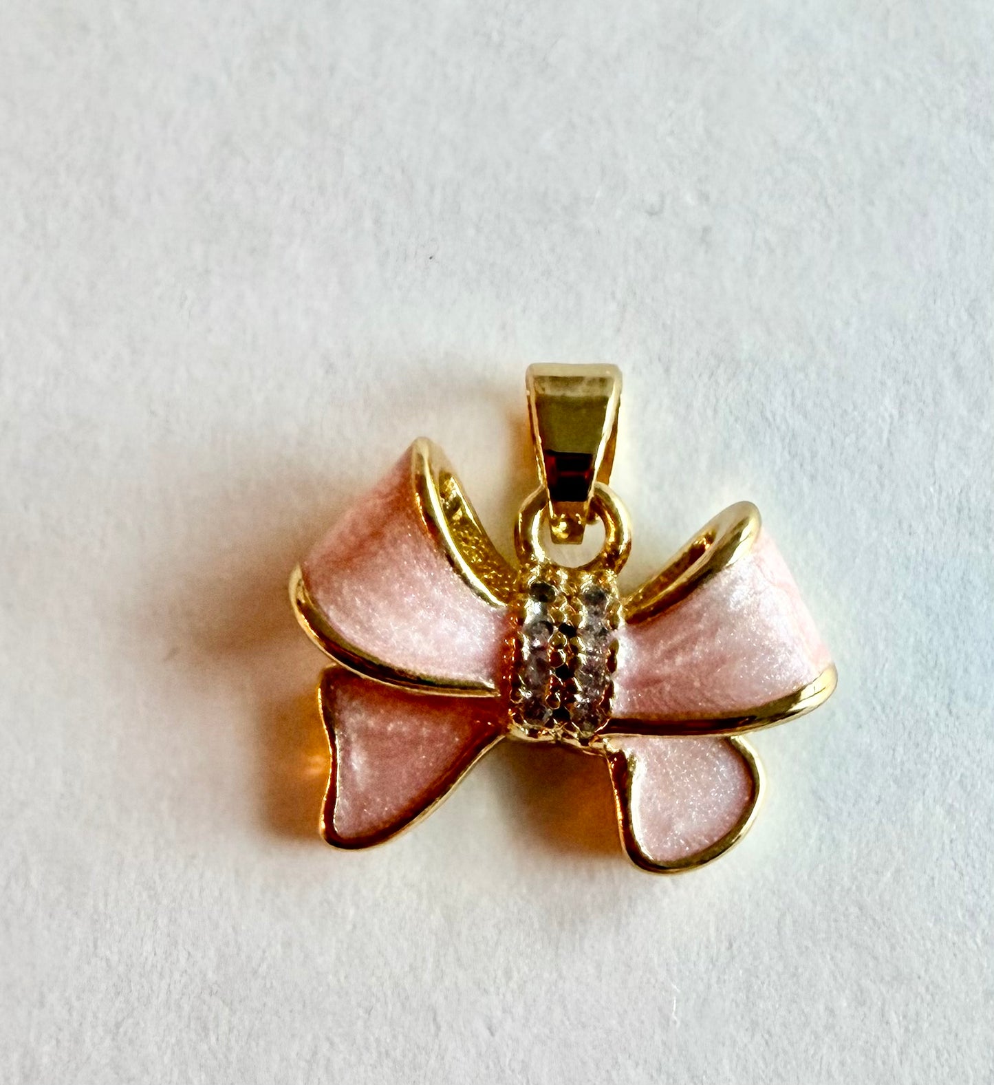 Enamel Bow Charm