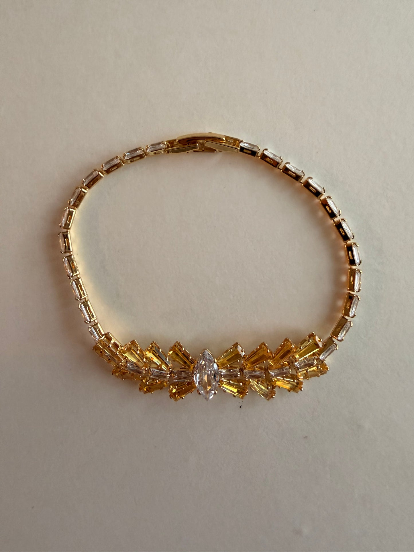 Bow Burst Tennis Bracelet