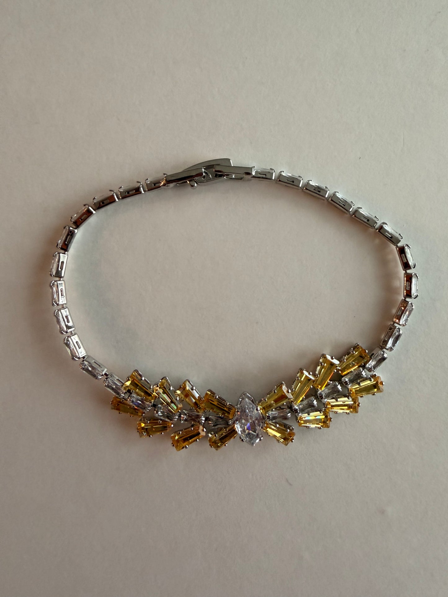 Bow Burst Tennis Bracelet