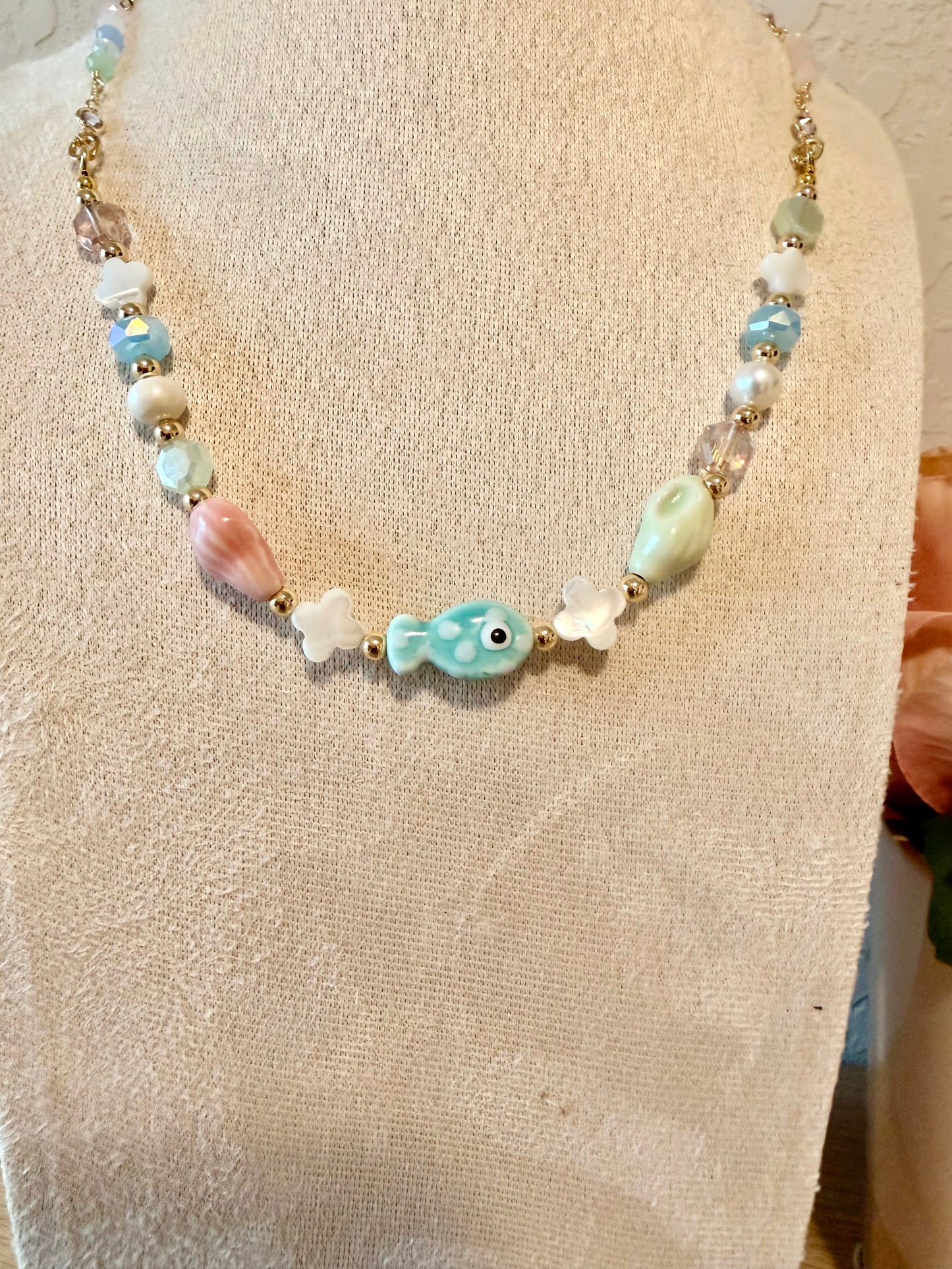 Coastal Fish Necklace