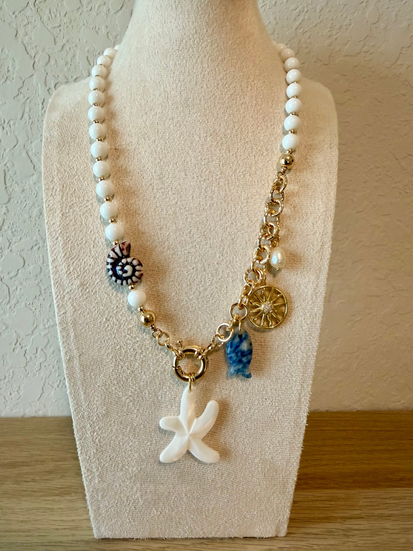 Beaded Costal Summer Necklace