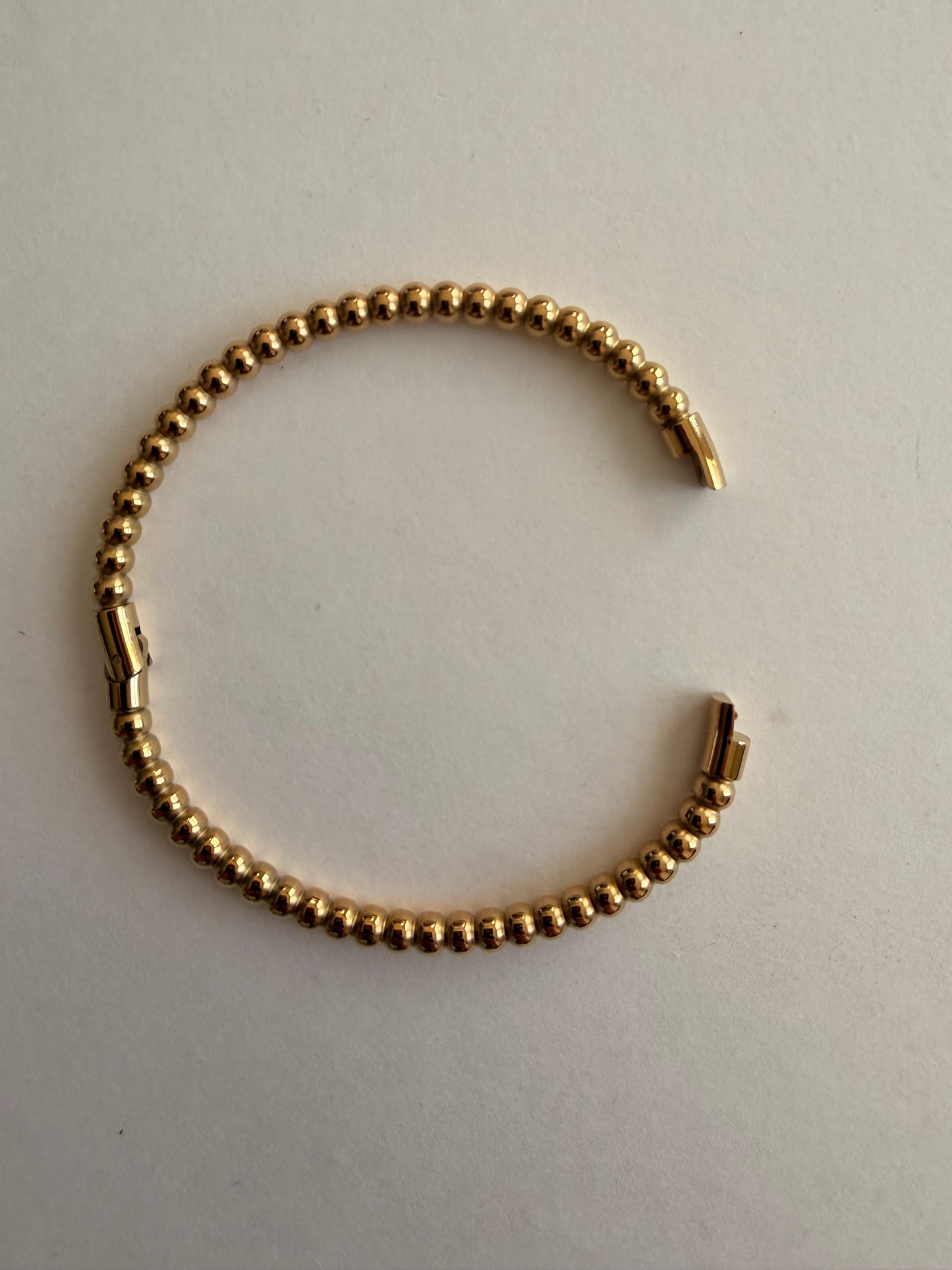Round Ball Bangle Bracelet