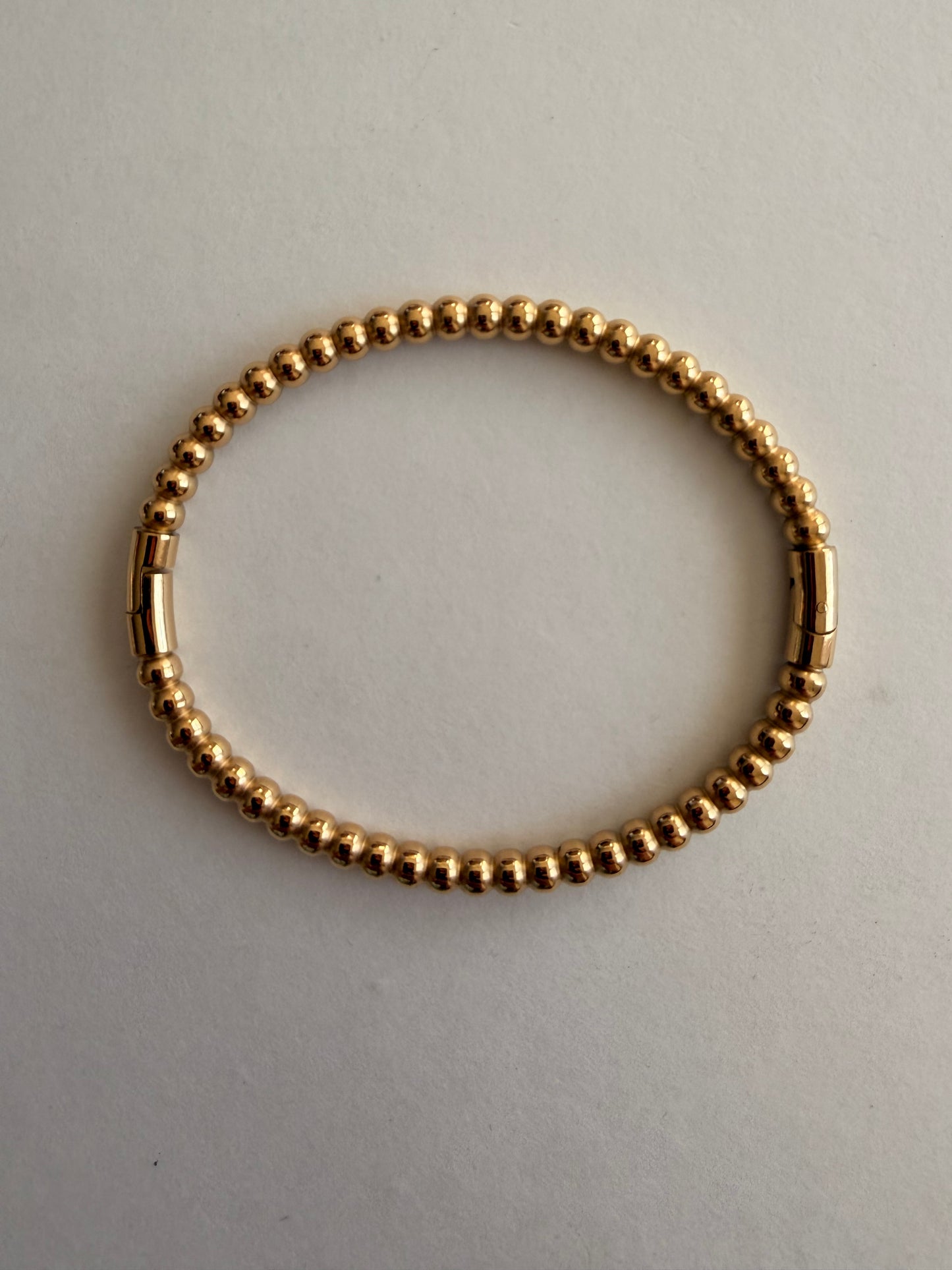 Round Ball Bangle Bracelet