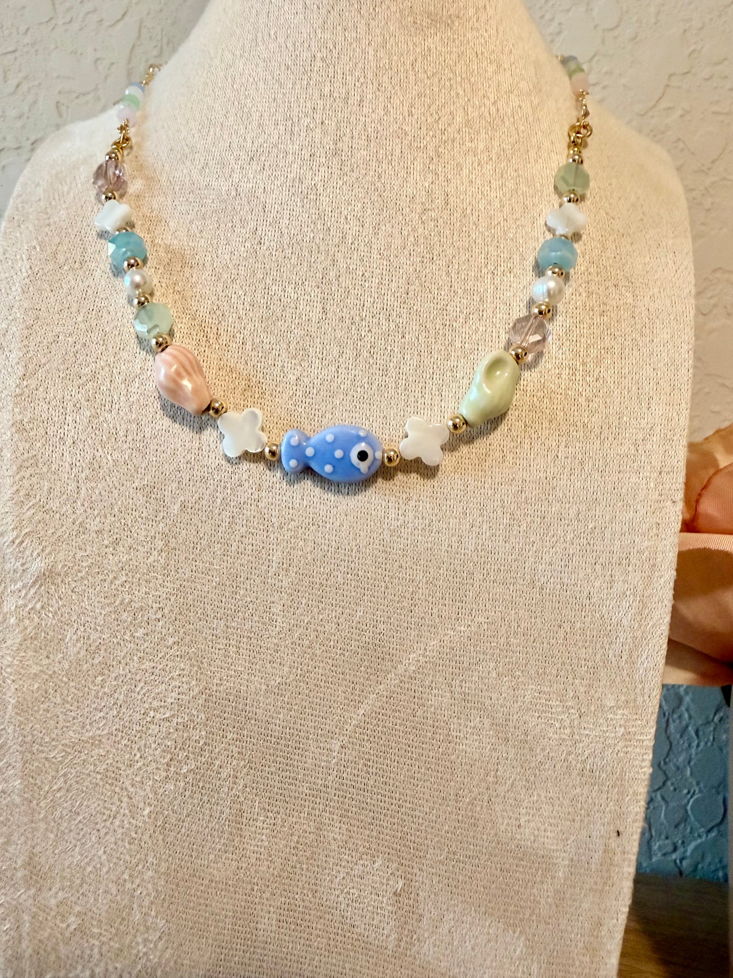 Coastal Fish Necklace