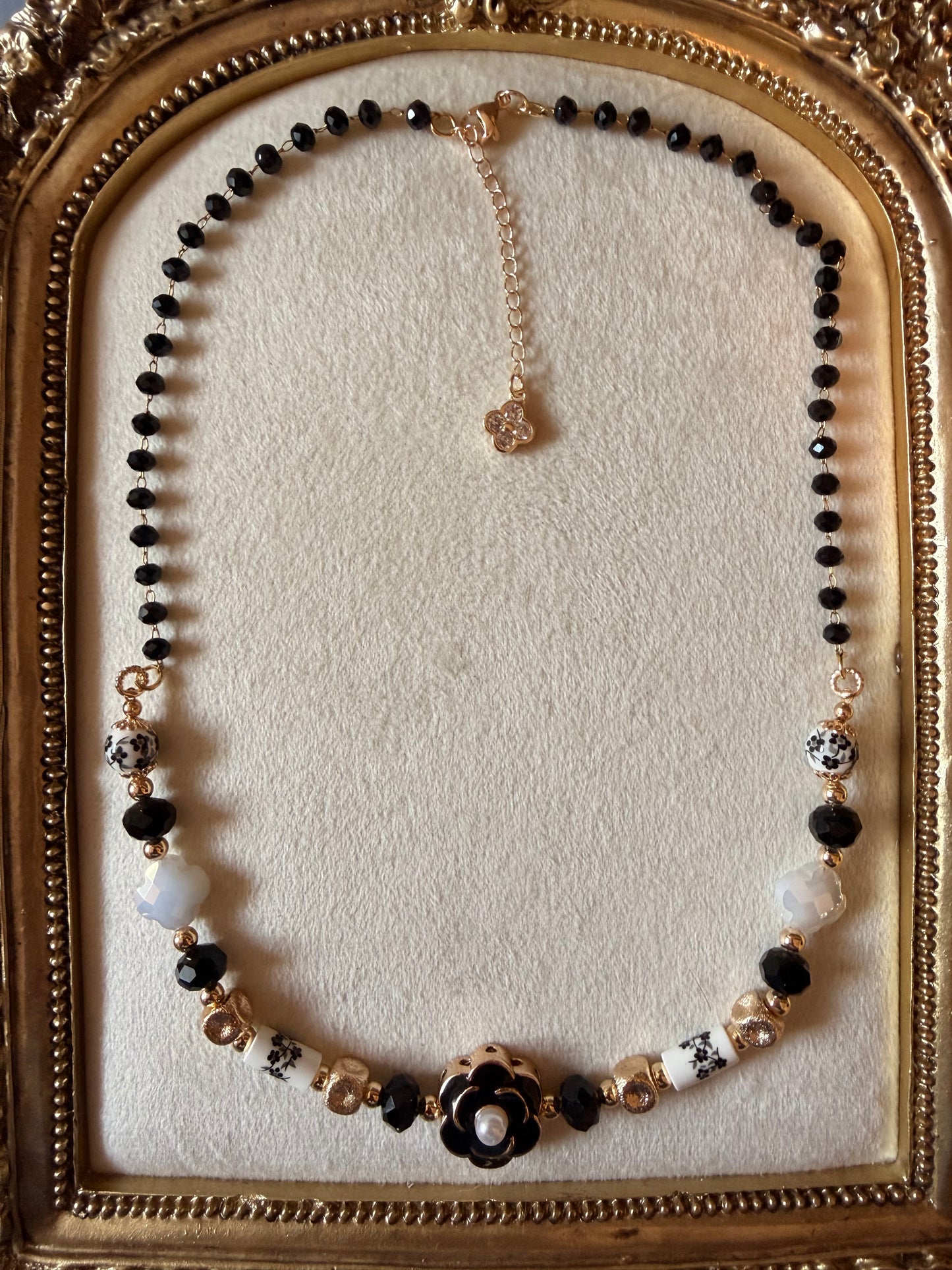 Vintage Floral Necklace