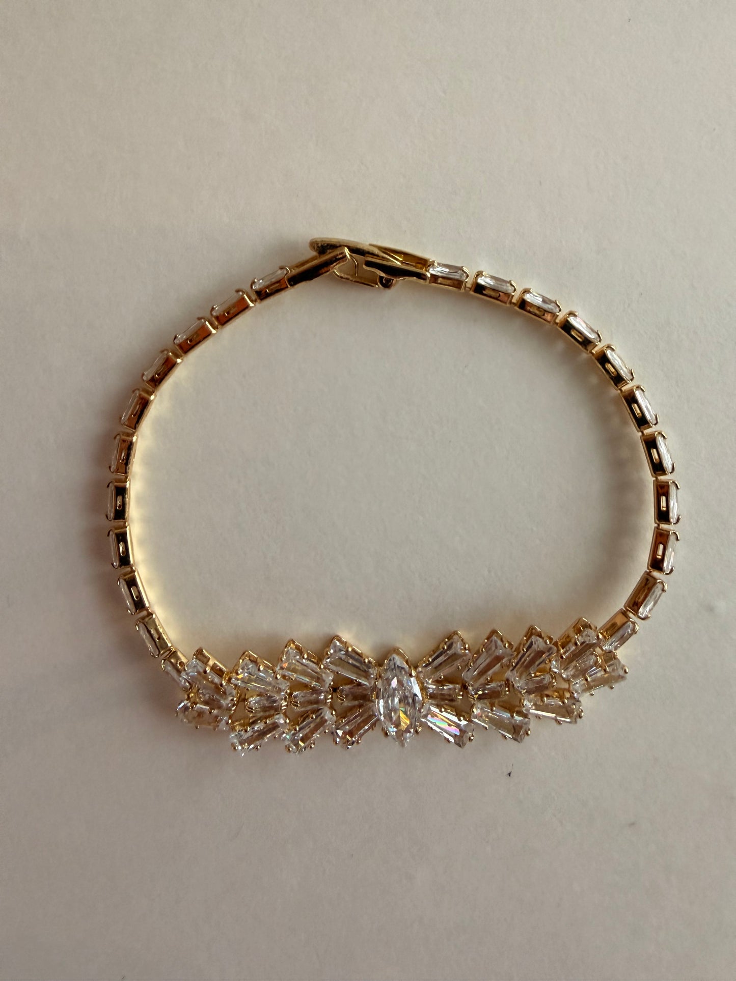 Bow Burst Tennis Bracelet