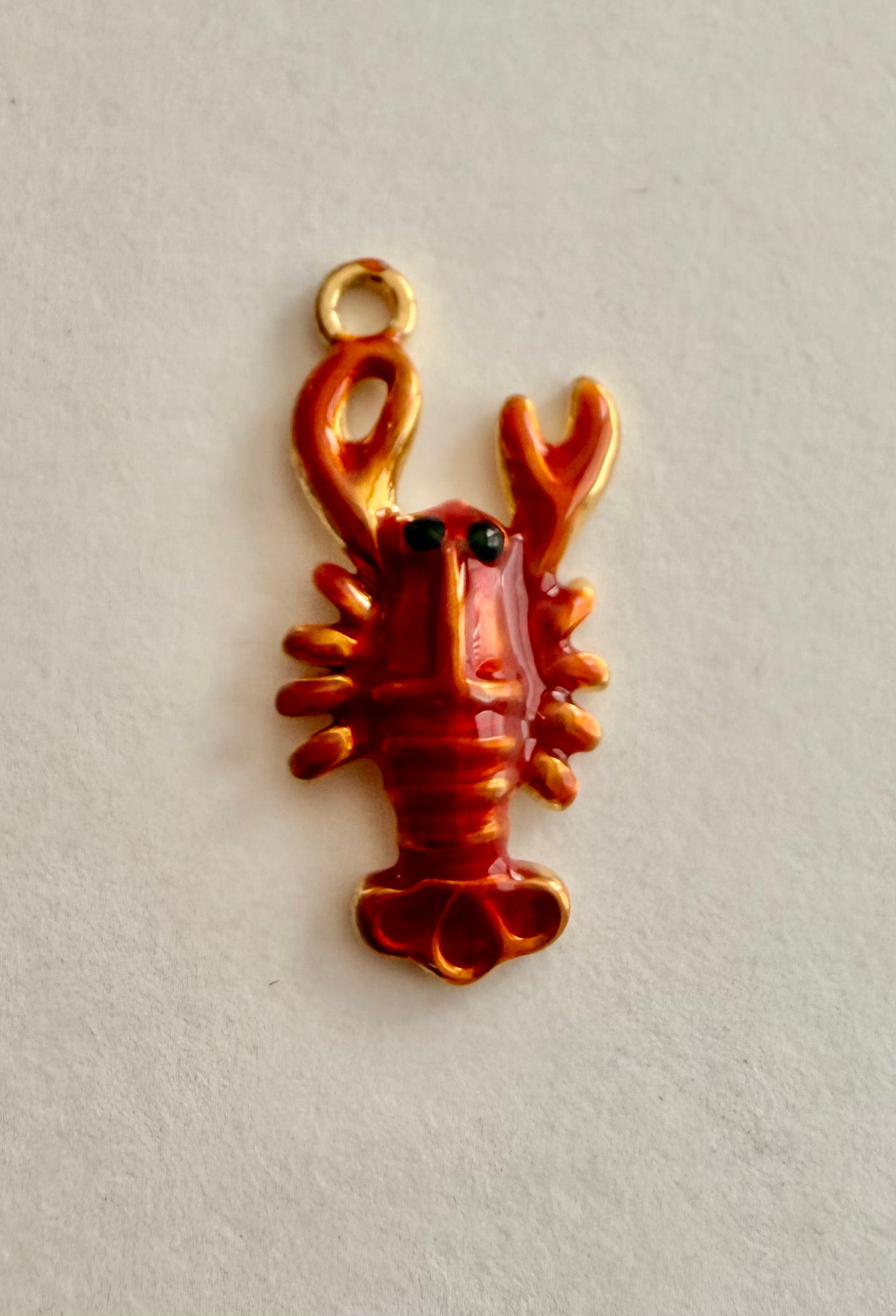 Red Mini Lobster Charm
