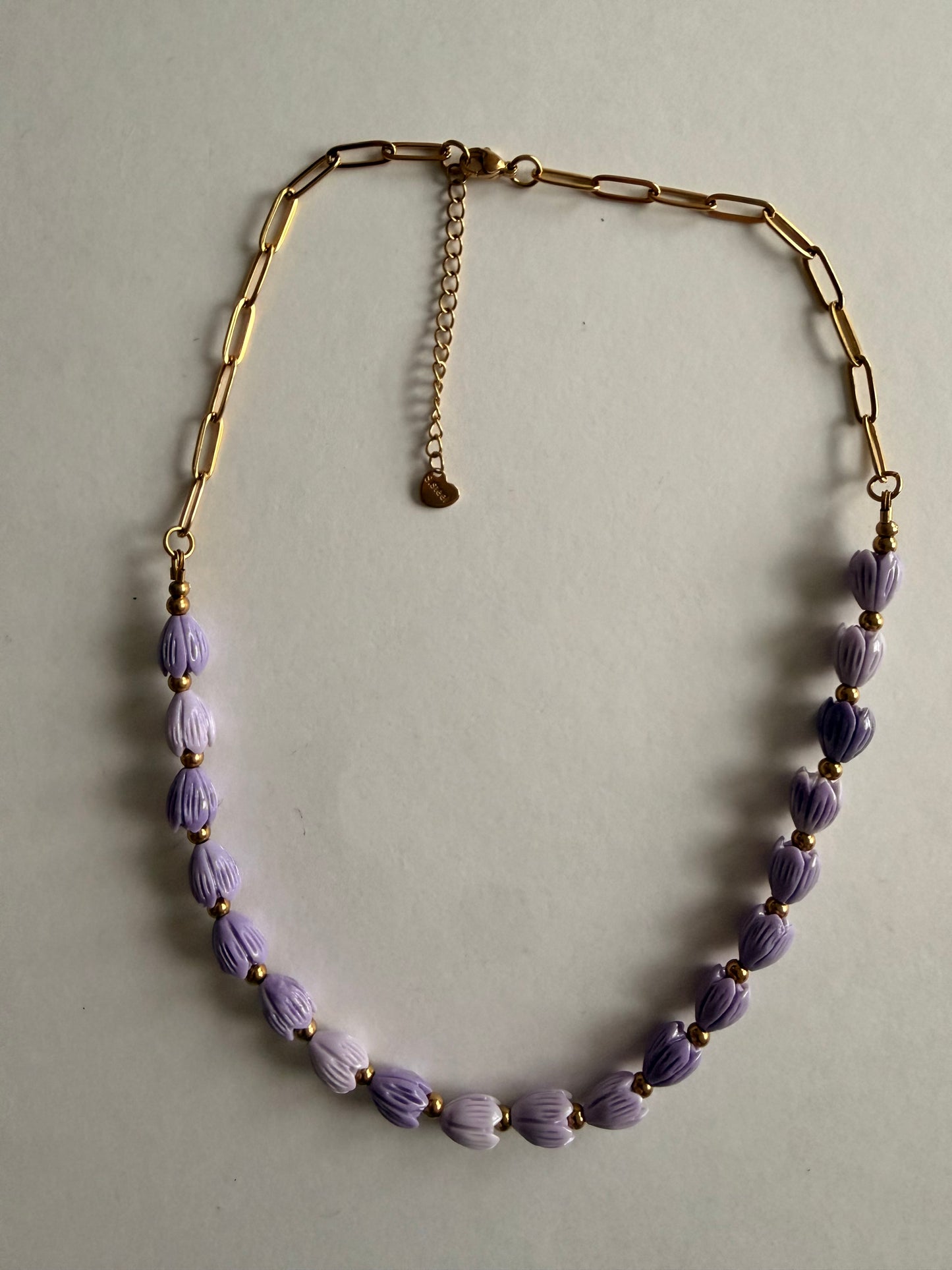 Hawaiian Pikake Half Lei Necklace