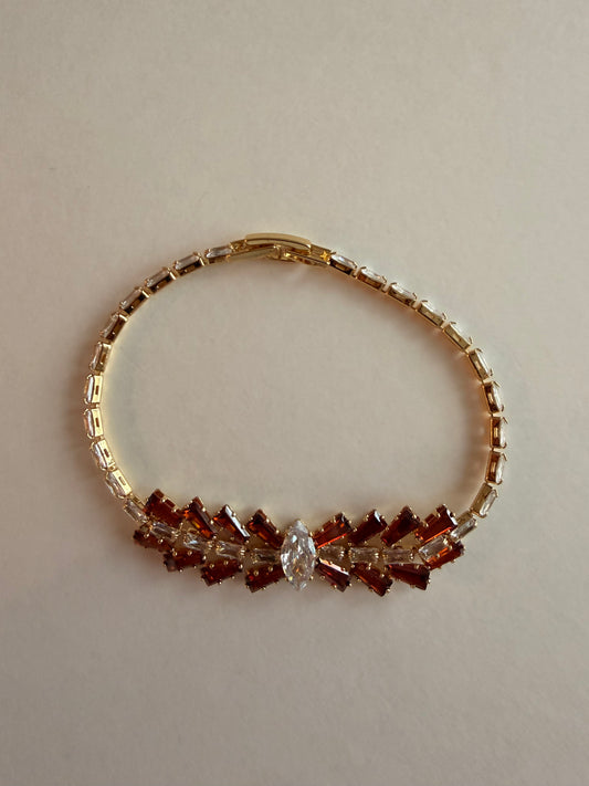 Bow Burst Tennis Bracelet