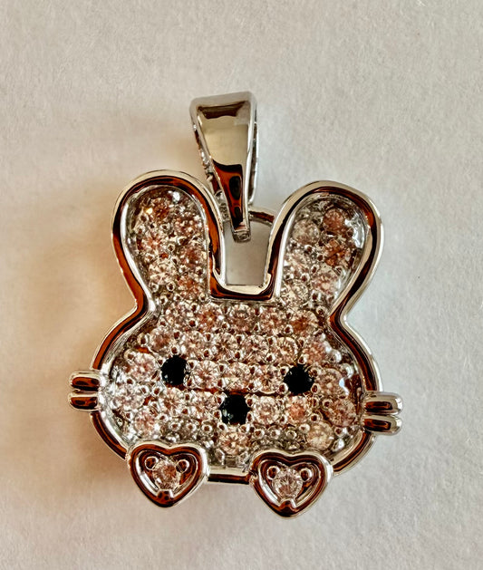 Cute Face Bunny Charm