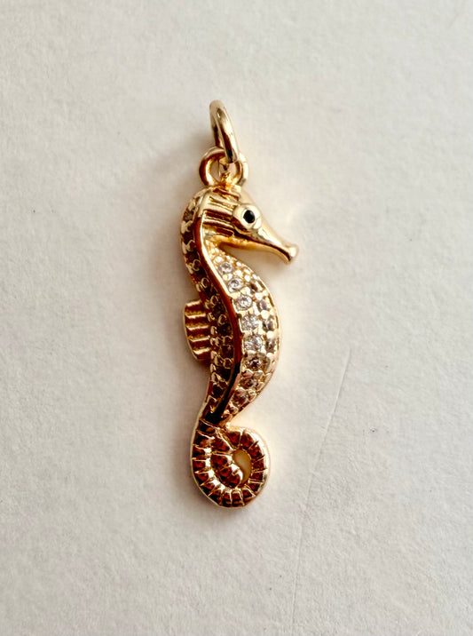 Small Seahorse Charm