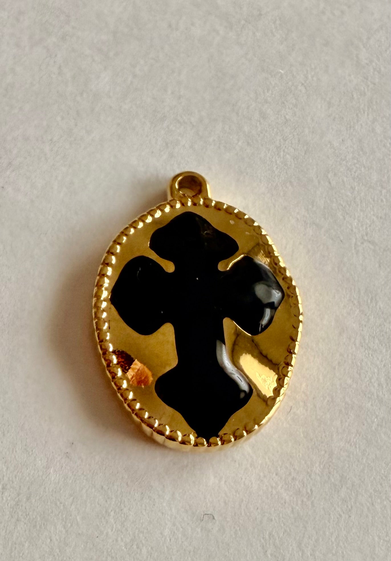 Oval Vintage Cross