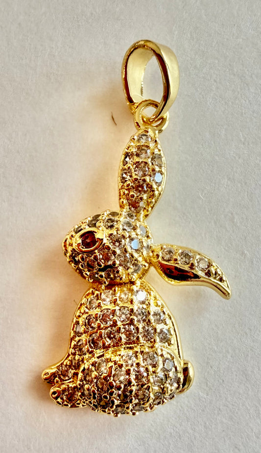 Long Ear Bunny Charm