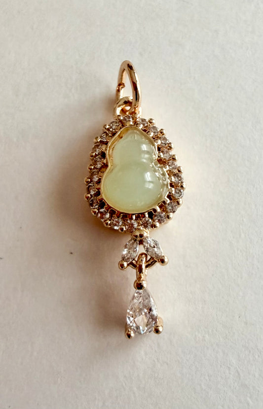 Hulu Glass Dangle Charm
