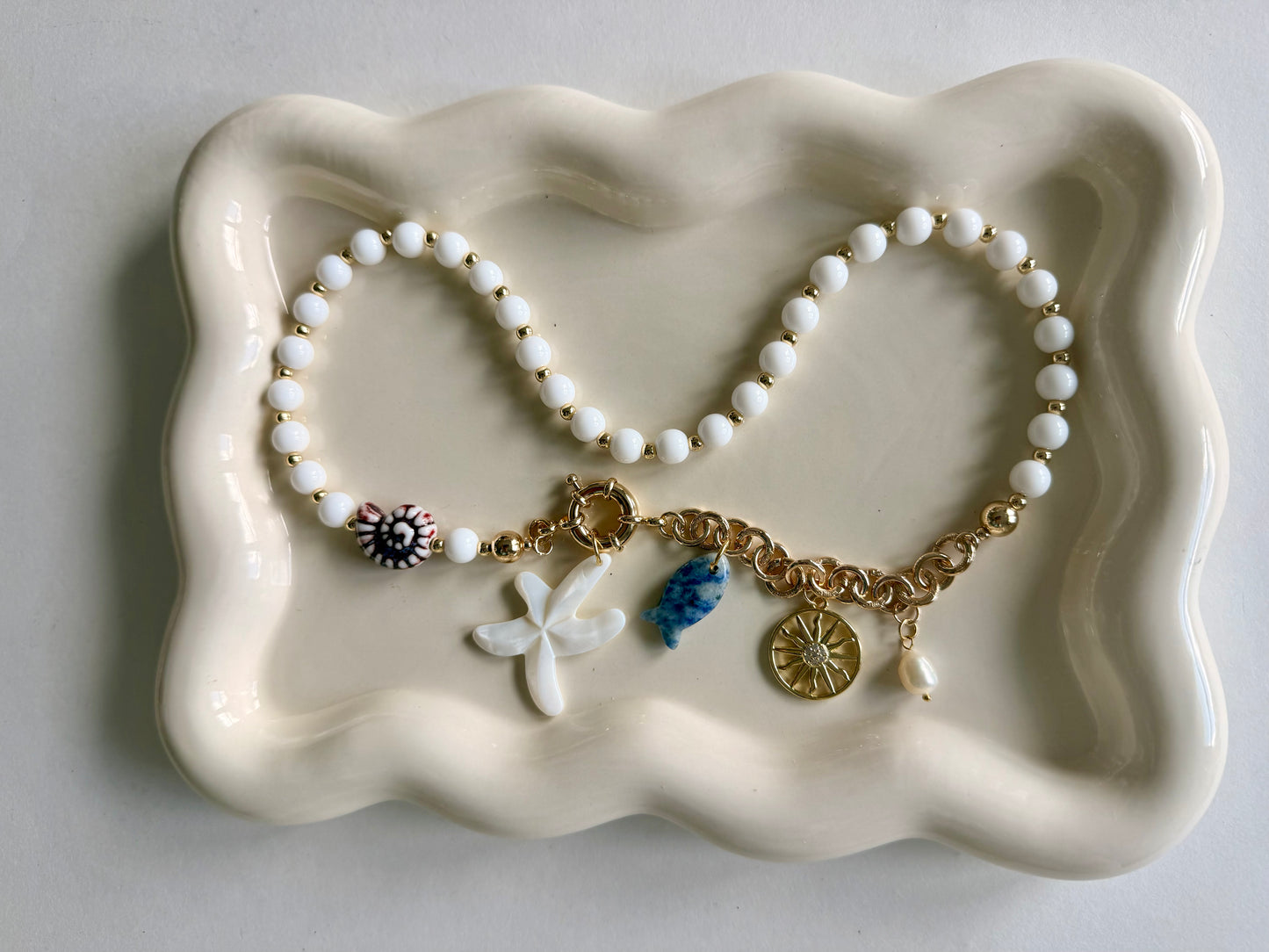Beaded Costal Summer Necklace