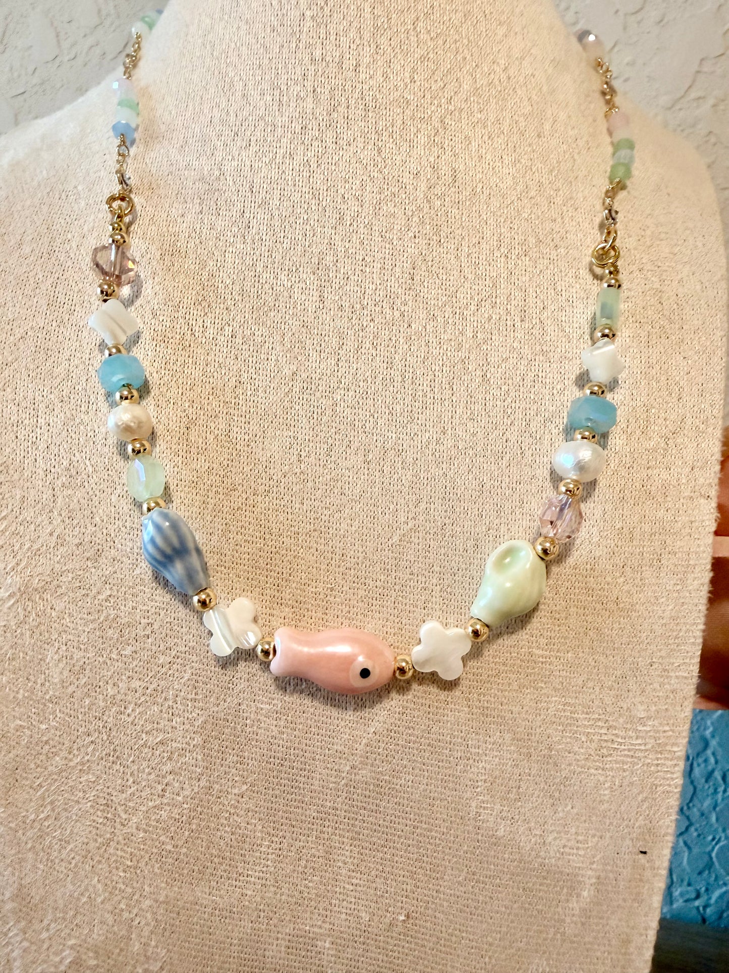 Coastal Fish Necklace