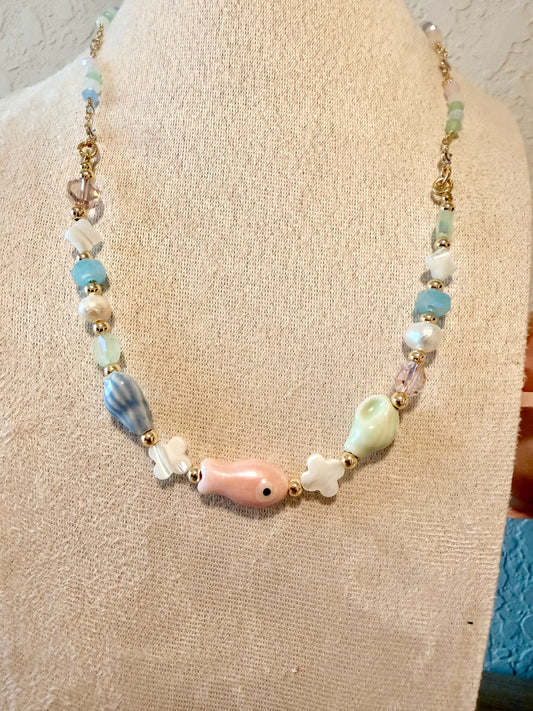 Coastal Fish Necklace