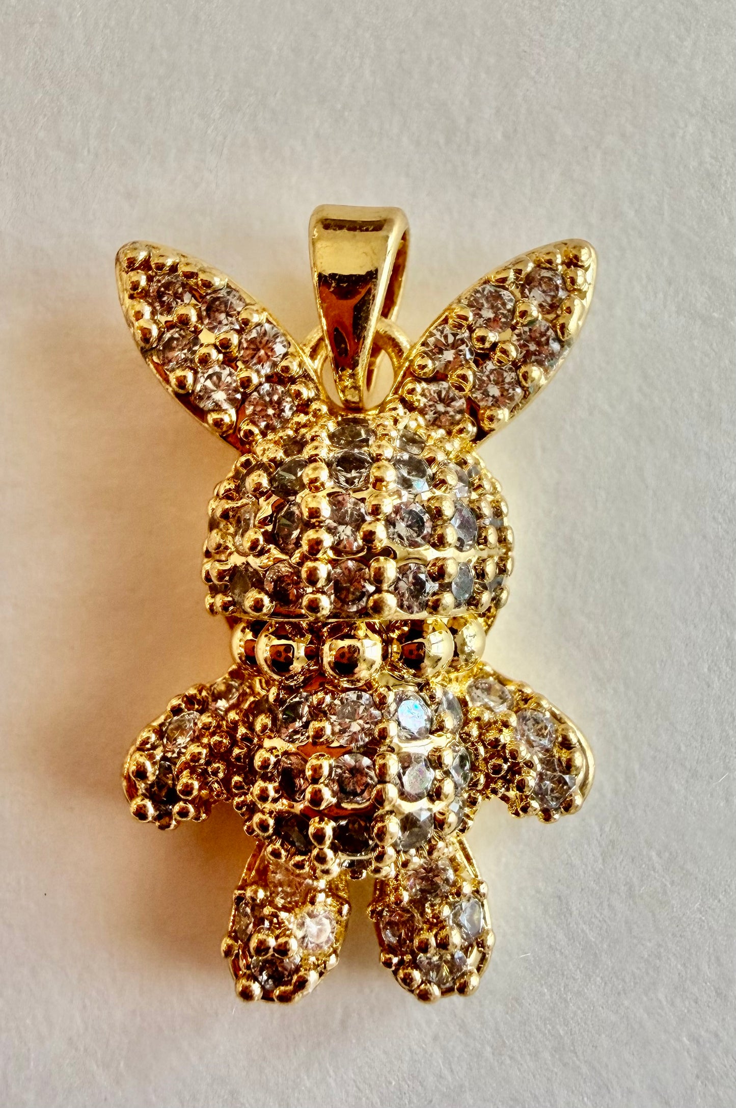 Bunny with Necklace Charm