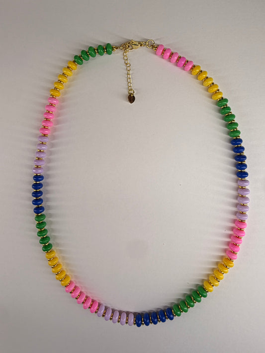 Tik Tok Live - Glass Bead Necklace (No Charms/Standard Design)