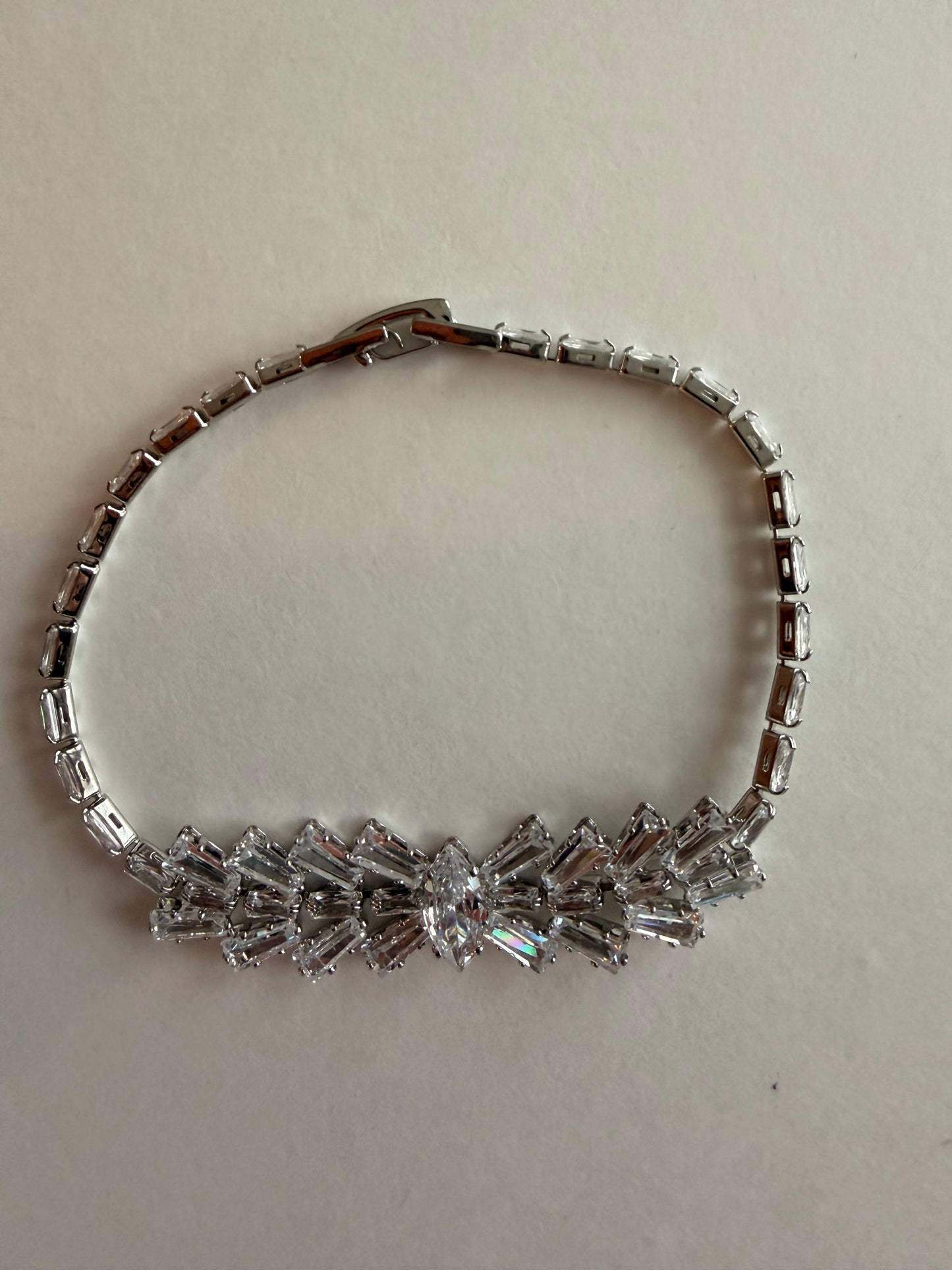 Bow Burst Tennis Bracelet