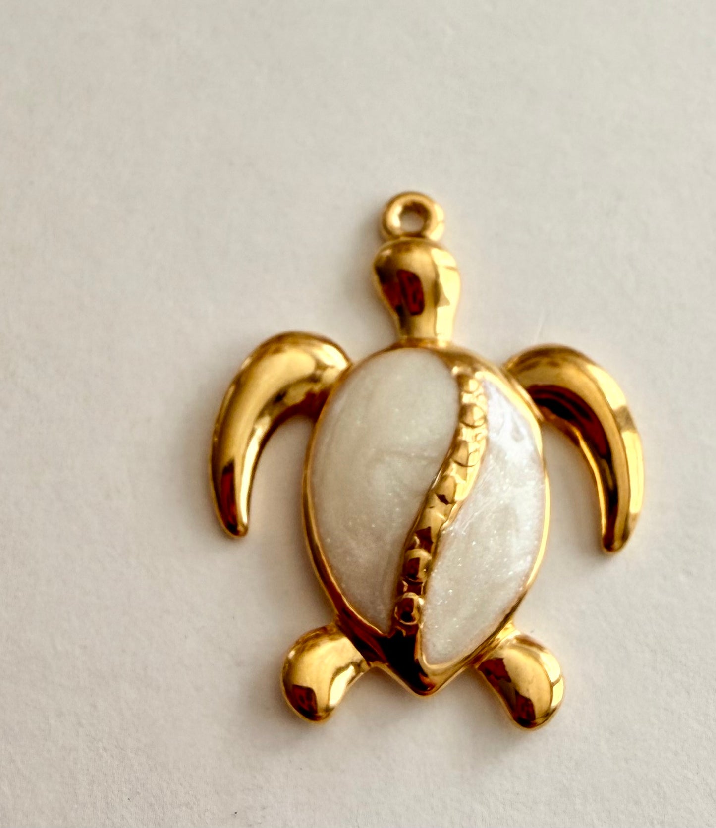 Enamel Turtle Charm