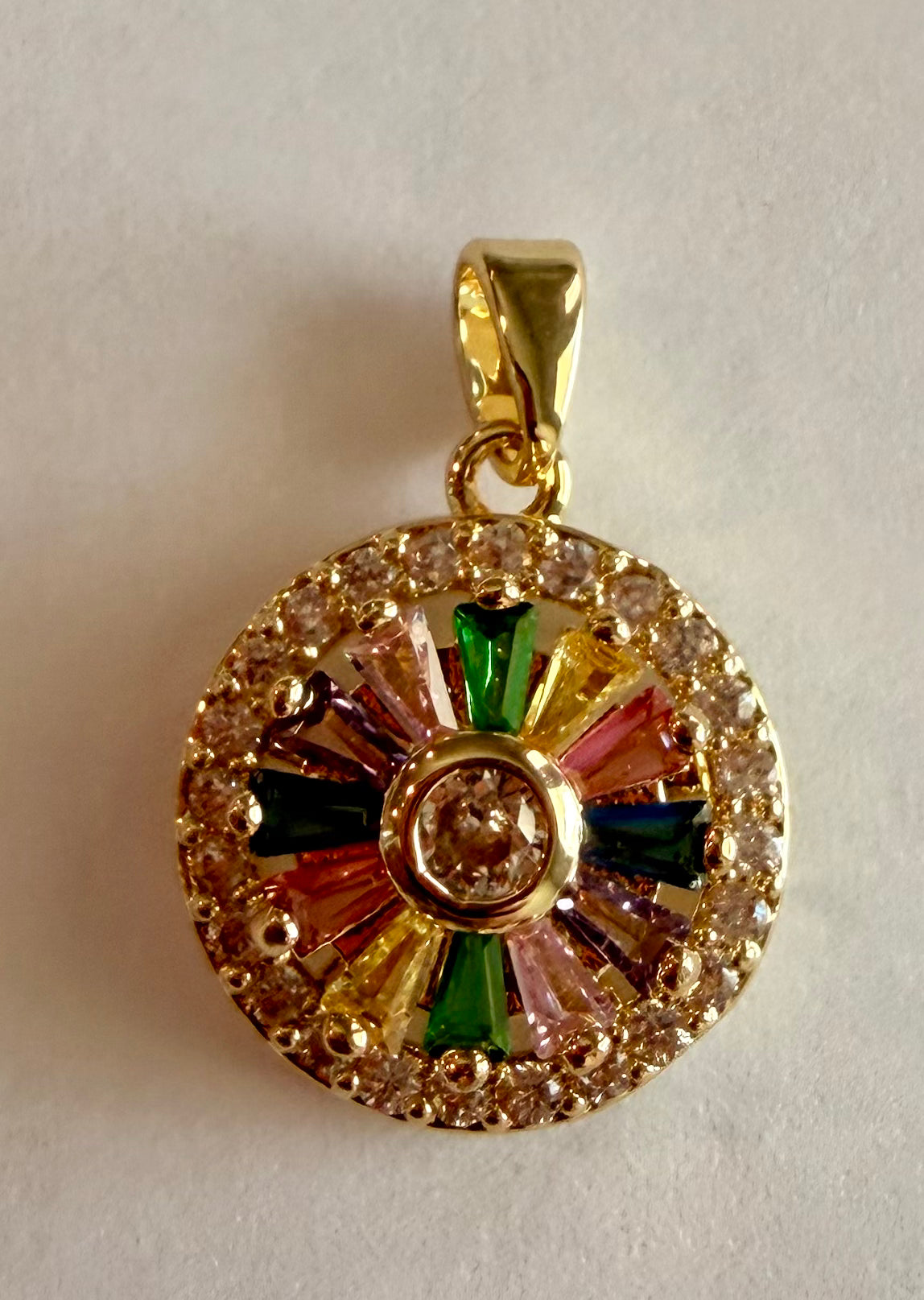 Sparkle Flower Charm
