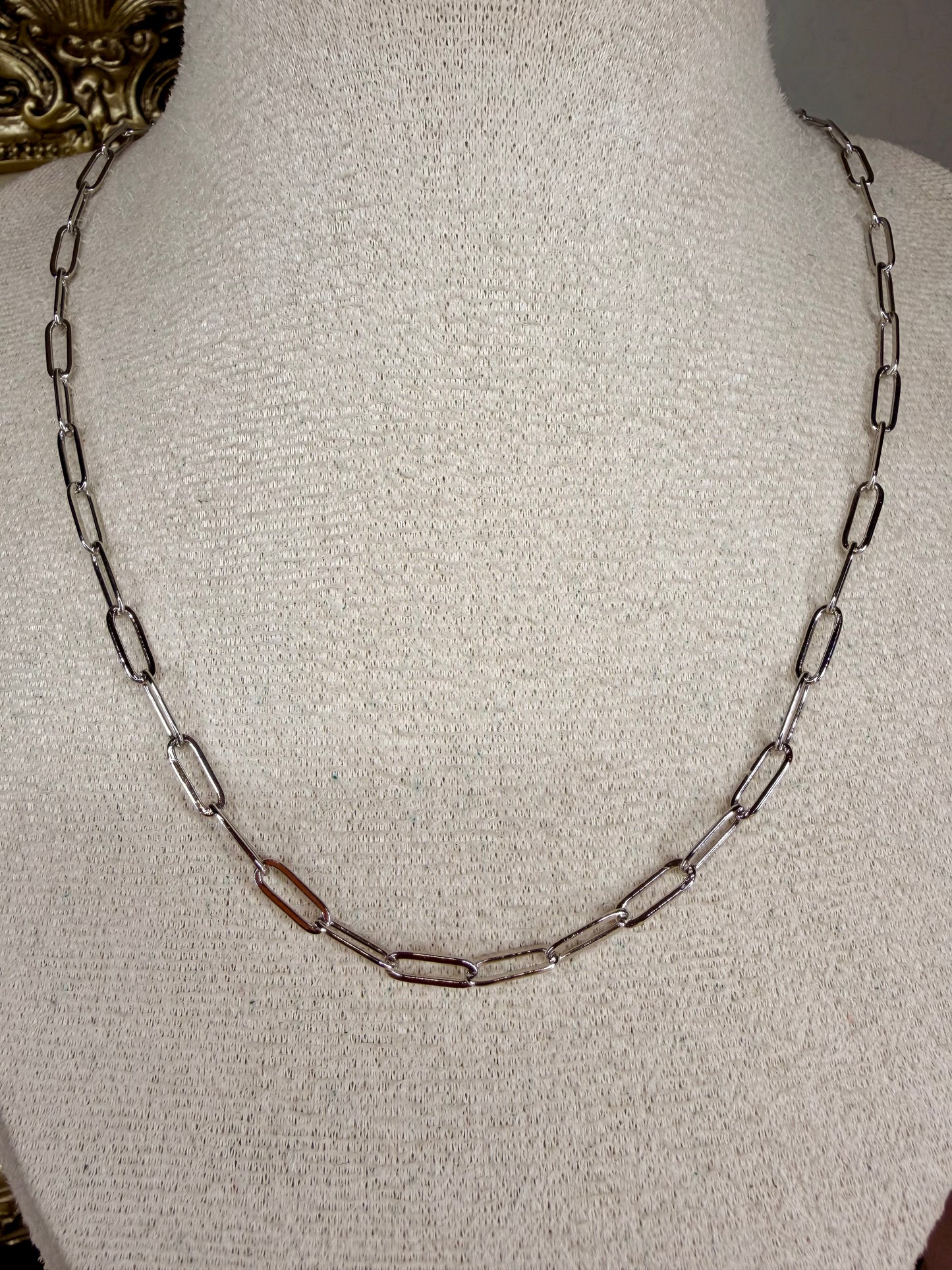 Paperclip Chain Necklace