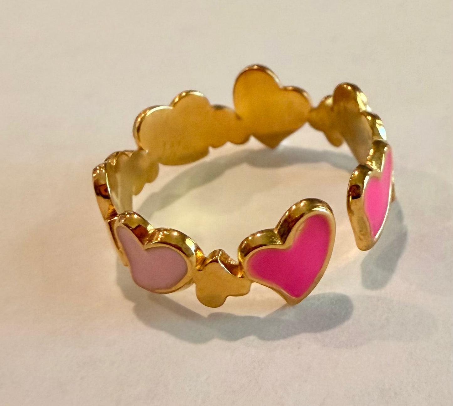 Connecting Hearts Ring