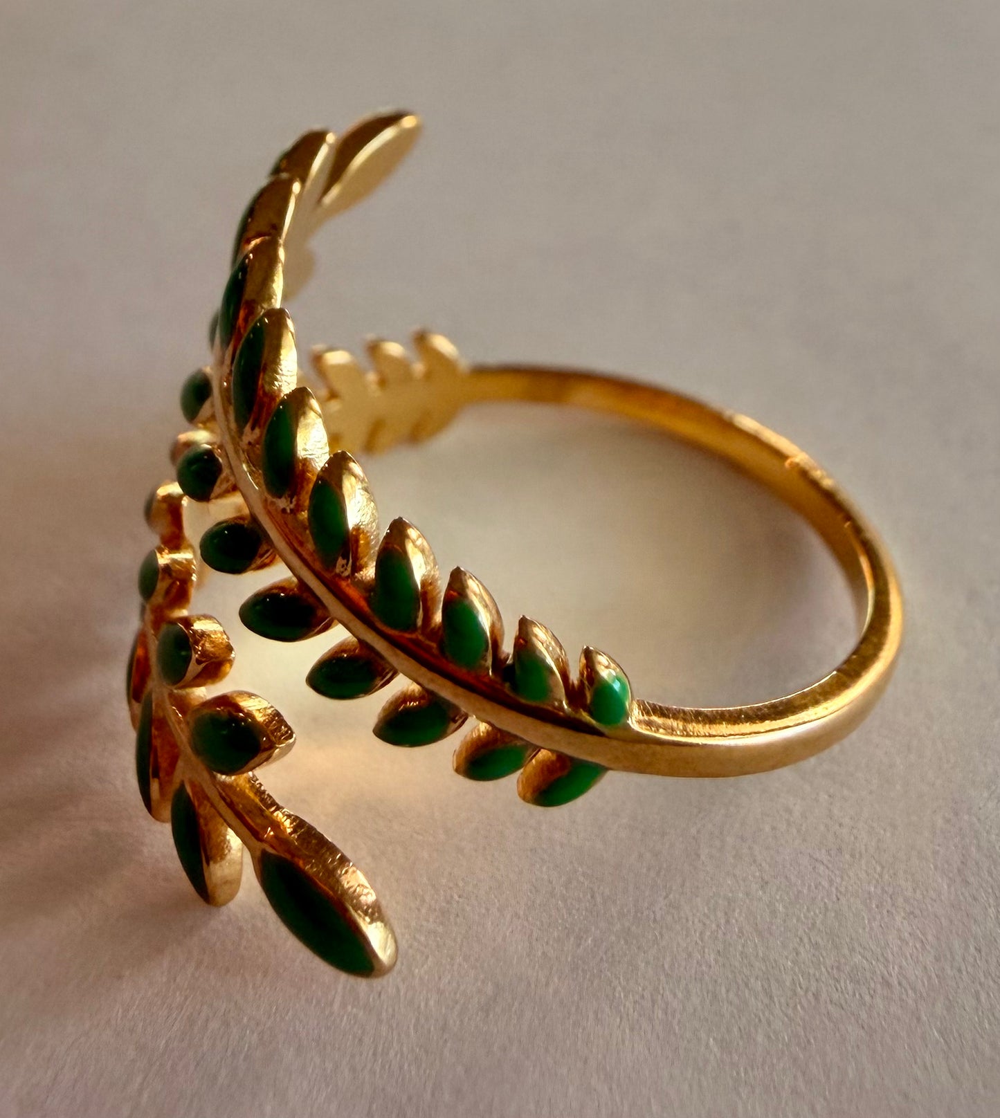 Leaf Branch Ring