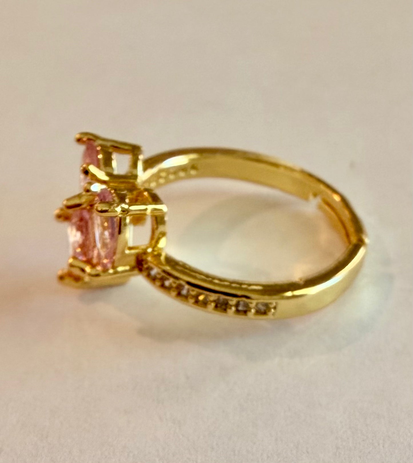 Pink Heart Ring