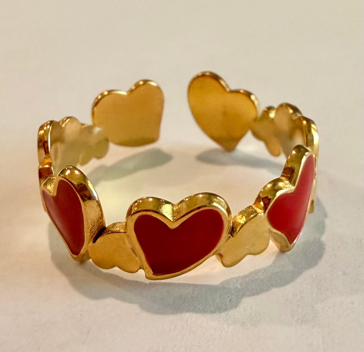Connecting Hearts Ring