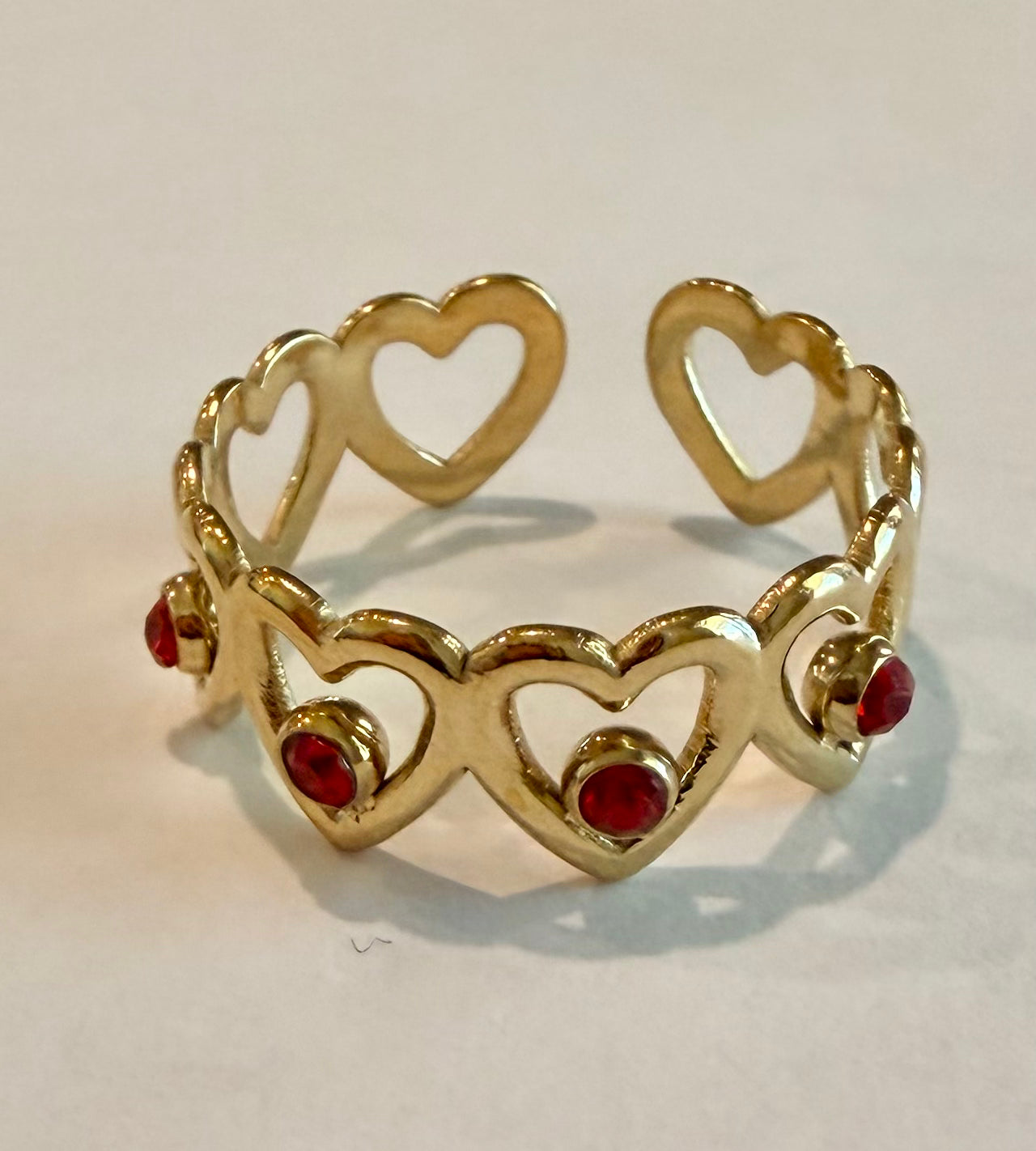 Connecting Hearts Ring