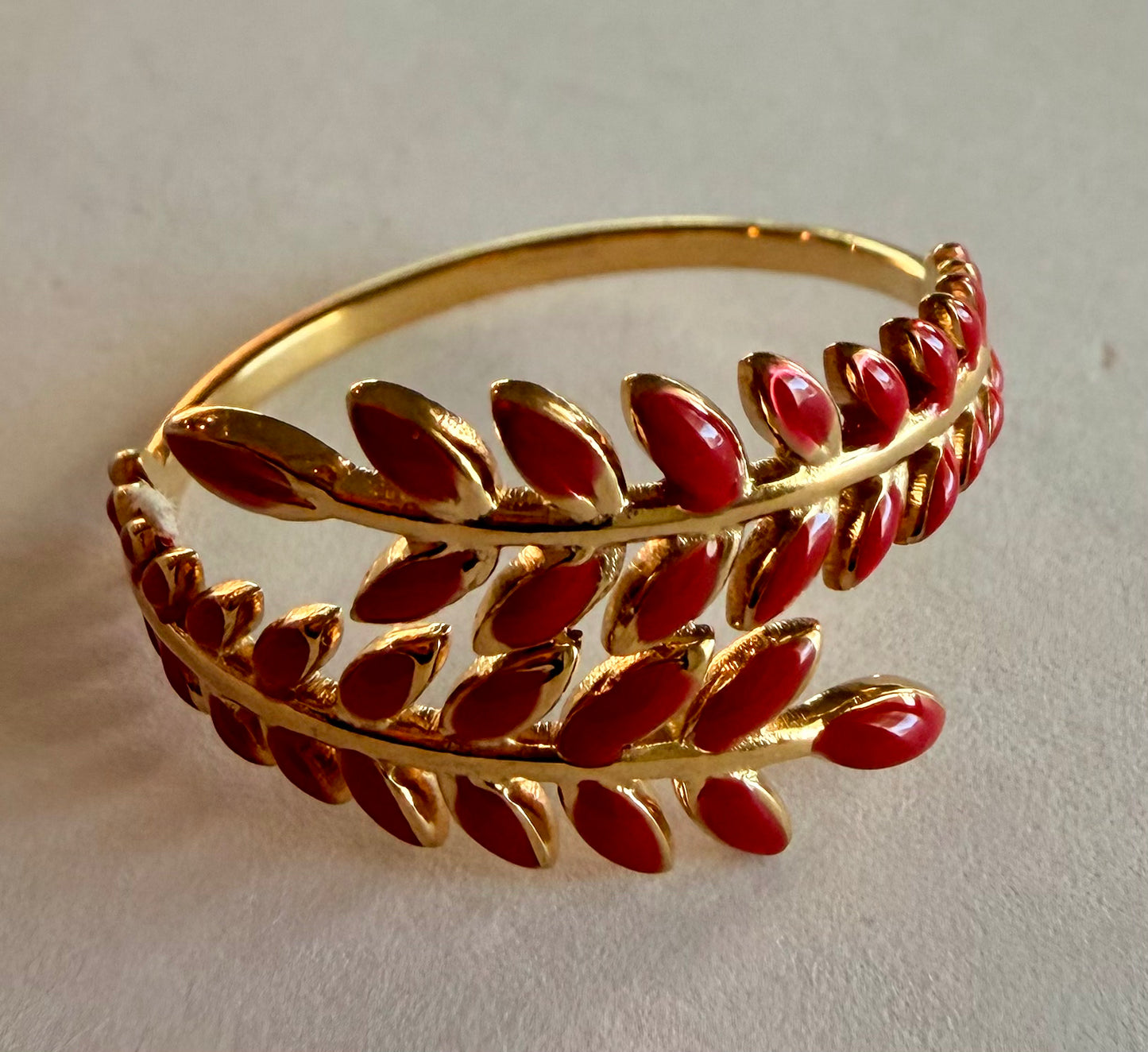 Leaf Branch Ring