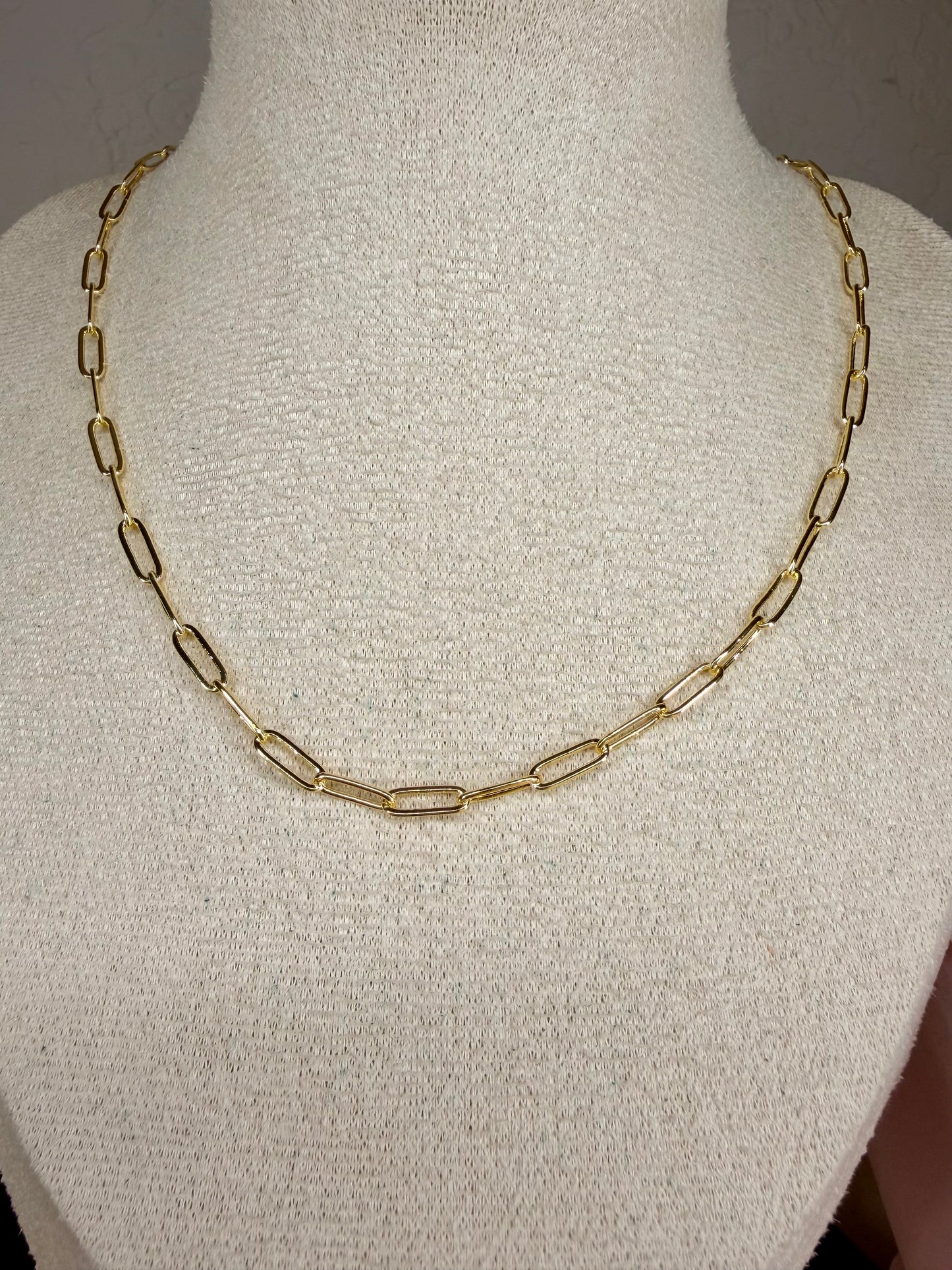 Paperclip Chain Necklace