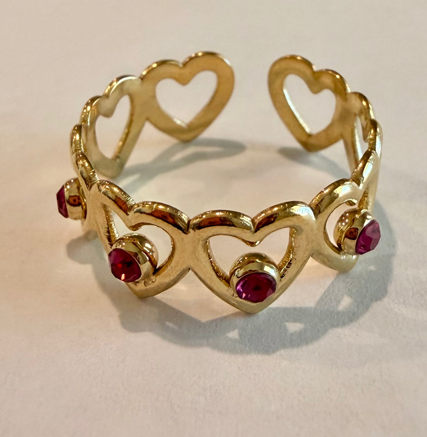 Connecting Hearts Ring