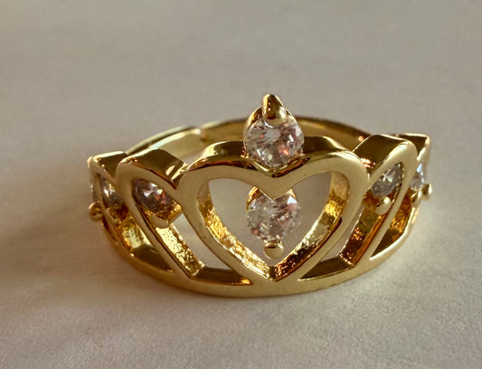 Medium Crown Ring
