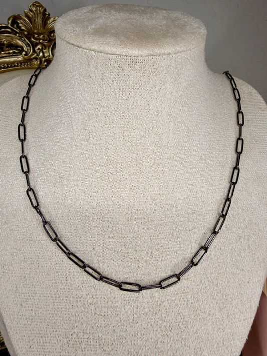 Paperclip Chain Necklace