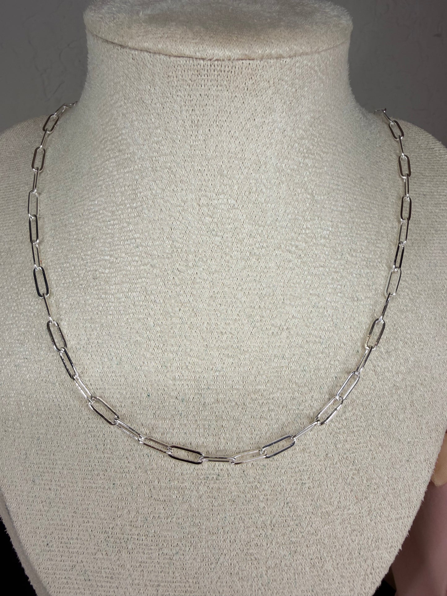Paperclip Chain Necklace