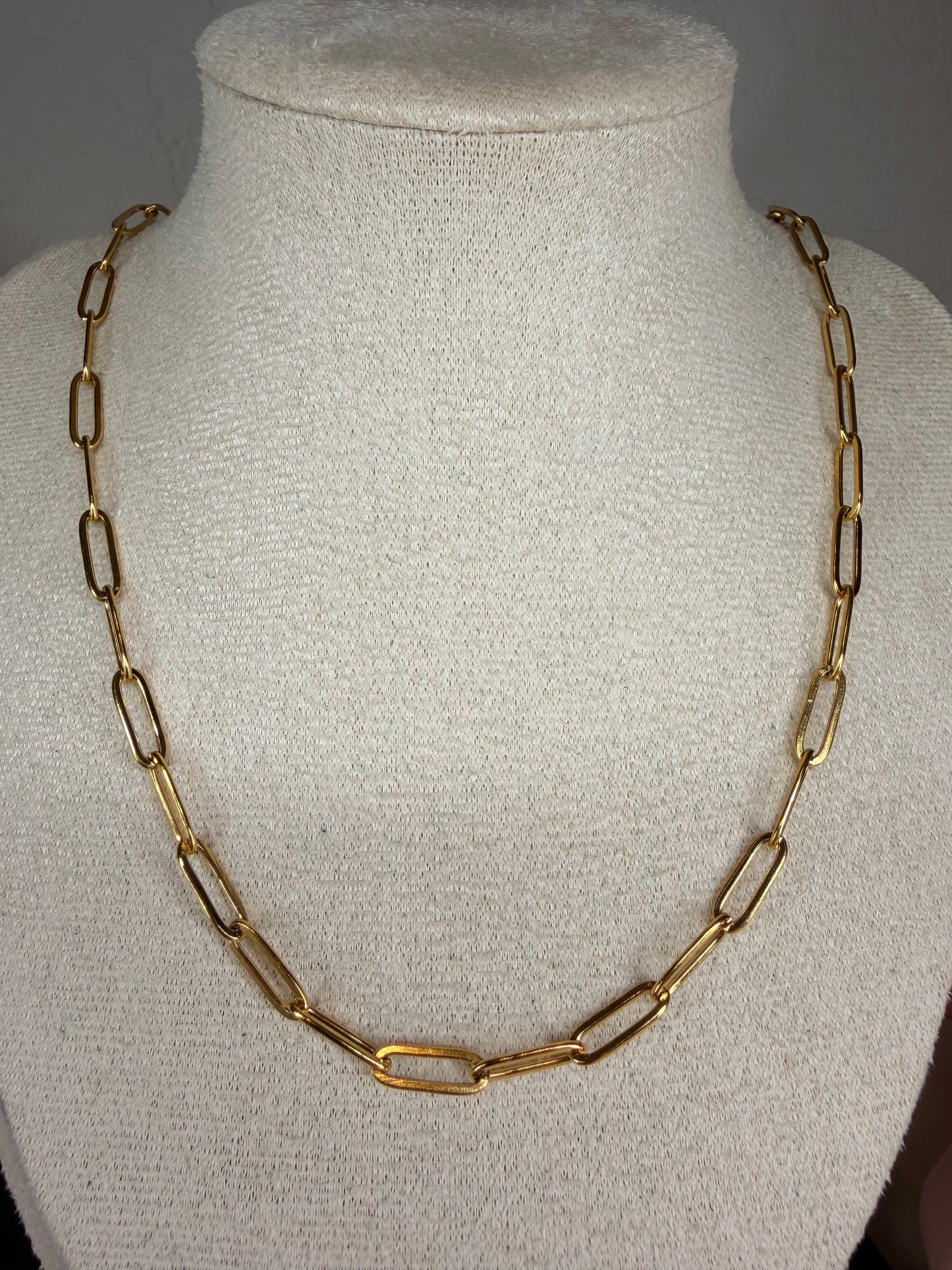 Paperclip Chain Necklace